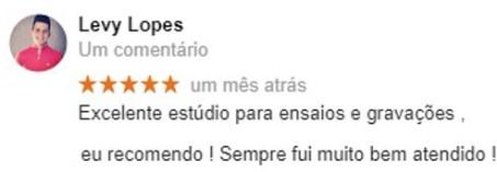 estudio ensaio musical comentários 1